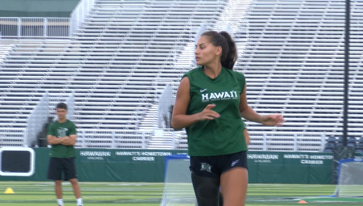 University of Hawaii Soccer Player Returns After Serious Injuries