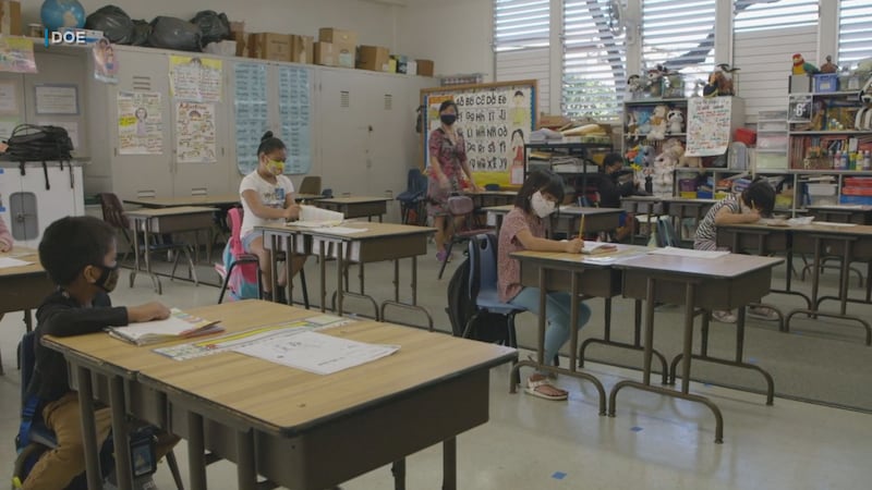 Five Molokai schools are closed on Thursday due to flooding on the island.