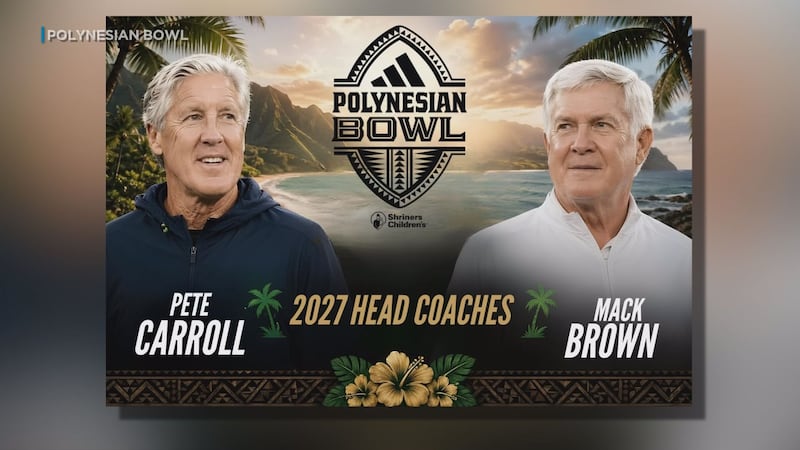 Legendary college football coaches Pete Carroll and Mack Brown were announced as head coaches...
