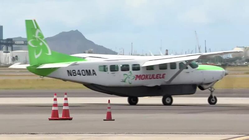 Mokulele Airlines has grounded all of its flights Wednesday morning, the airline posted on its...