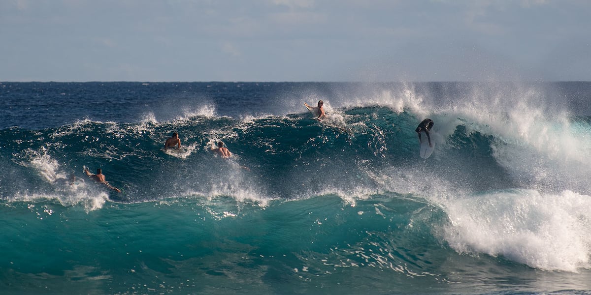 High surf advisory posted for all south-facing shores
