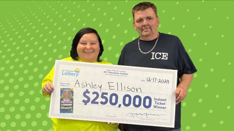 Ashley Ellison said the win comes at the perfect time and will help make for a great Christmas.