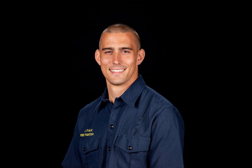 Firefighter Jeffrey Fiala