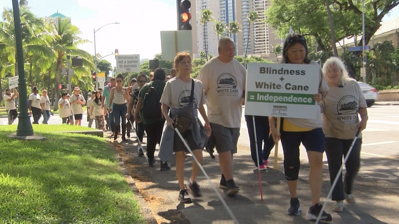 More than 100 community members gathered in downtown Honolulu Friday for the 34th Annual White...
