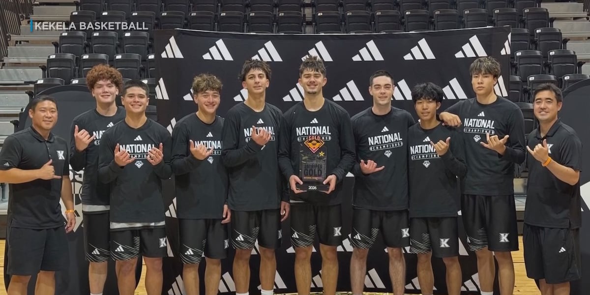 Team Kekela makes history as first Hawaii club to win adidas national basketball title