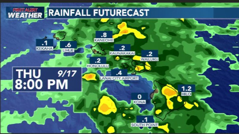 Periods of heavy rain is possible and a flood watch as we track Norbert's remnants impact...
