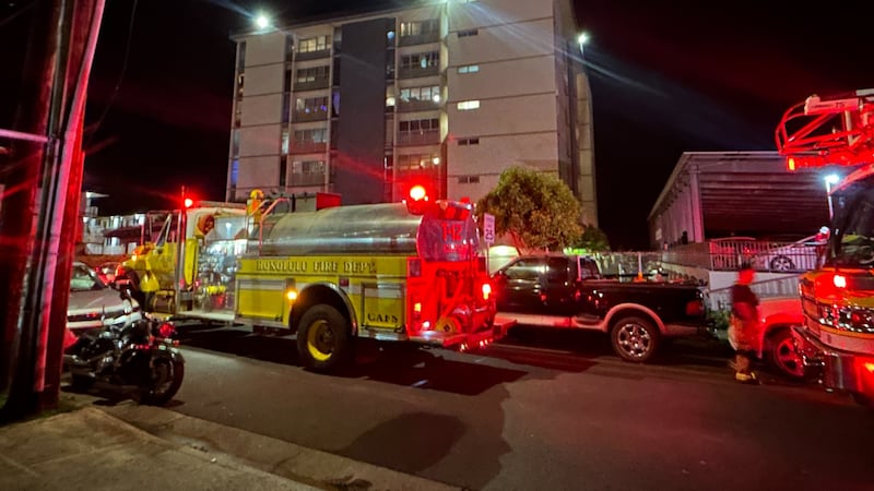 On Sunday, the Honolulu Fire Department (HFD) received a 911 call at 10:57 p.m. for a fire at...