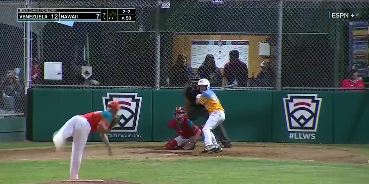 Maui falls to Venezuela in Intermediate Little League World Series finale