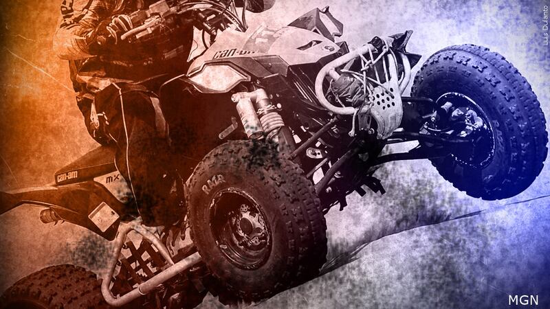 FILE - A child died in an ATV crash at a campground in Florida.