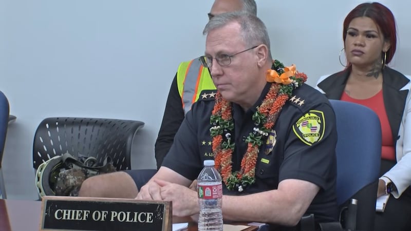 Honolulu Police Chief Joe Logan