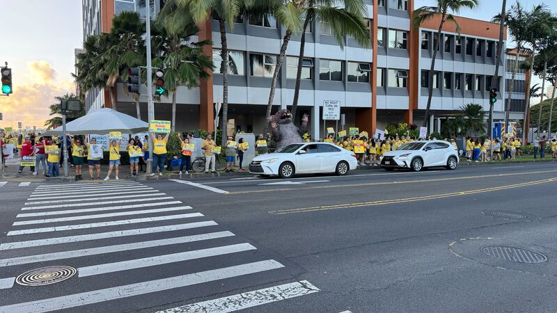 Kapiolani Medical Center nurses strike
