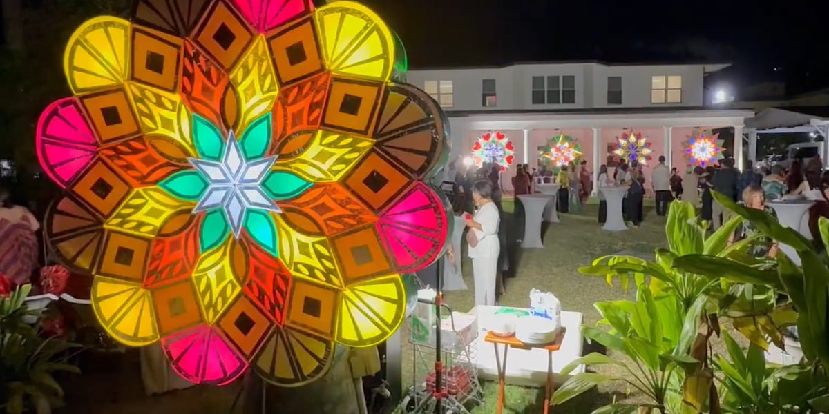 Philippine officials host Honolulu parol lighting event to kick off Christmas season