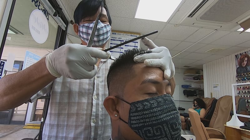 Depending on the size of the shop, most small salons and barbershops are only allowing 10...