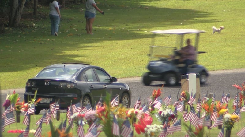Kaleo Texeira is five weeks in as the cemetery's General Services supervisor.