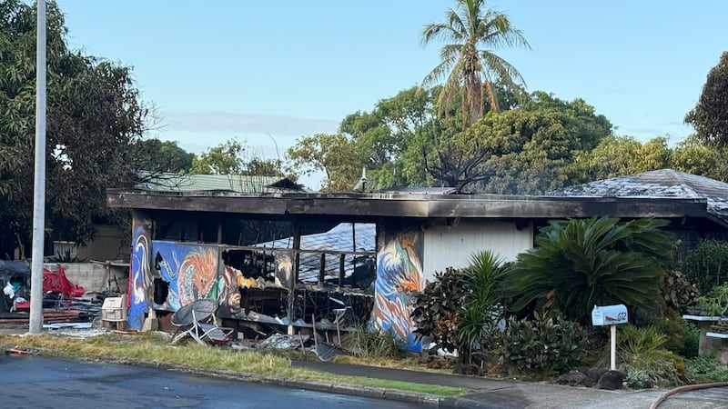HFD crews were called to a house fire in Aina Haina early Thursday morning.