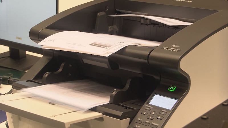 The Office of Elections held a logic and accuracy test Saturday at the State Capitol to ensure...
