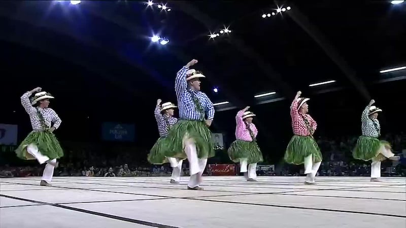 Hālau Kekuaokalā‘au‘ala‘iliahi - Kāne (2023 Hula ‘Auana)