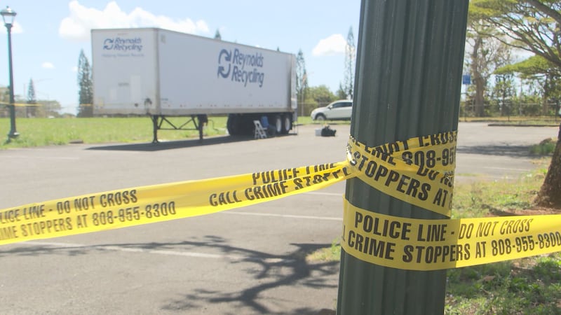 Honolulu Police Department is searching for three suspects in a armed robbery in Mililani on...