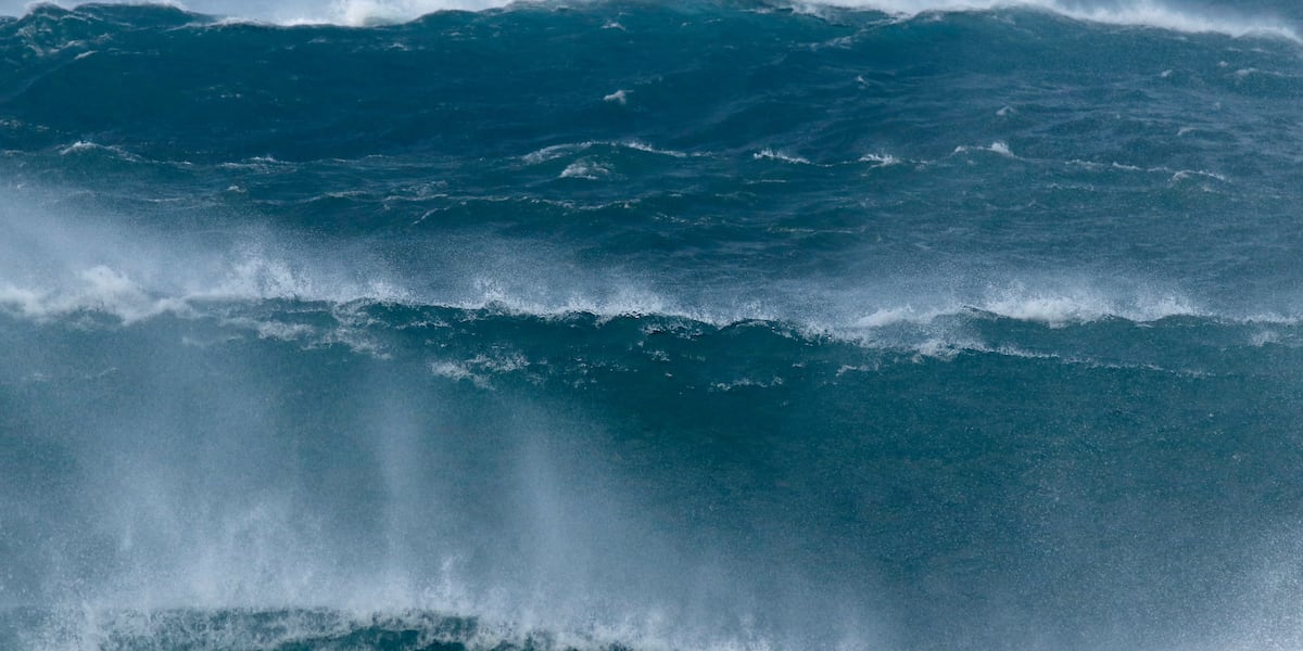 High surf warning remains in effect as waves to 50 feet remain possible ...