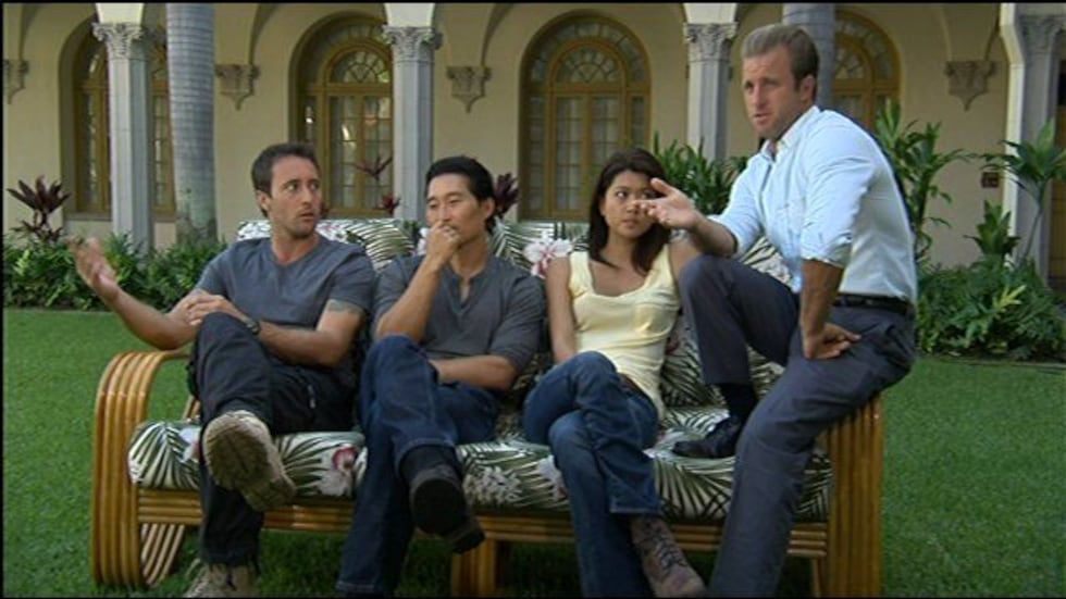 The cast of Hawaii Five-O
