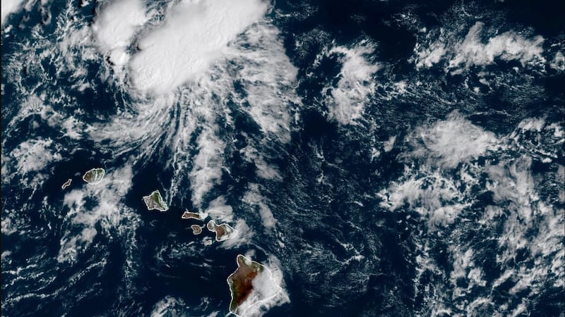 The remnants of former hurricane Kiko are seeing passing north of Kauai and Oahu Wednesday...