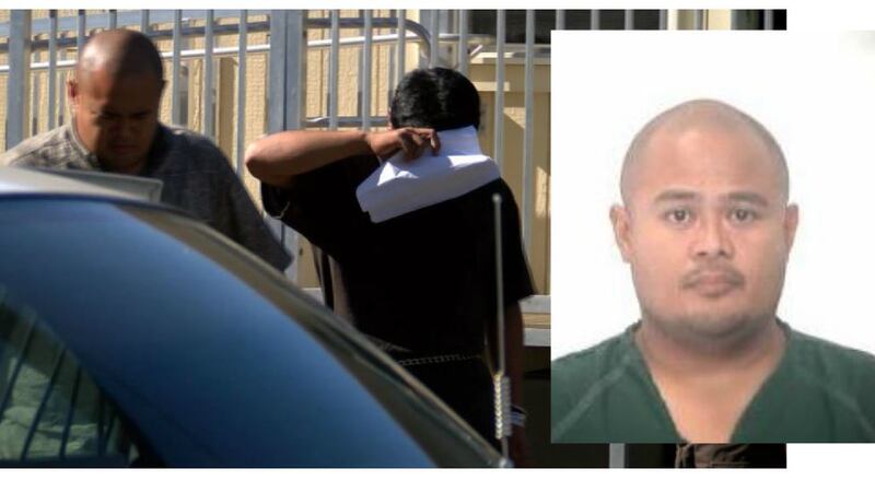 Armando Langaman was taken in to custody Wednesday.