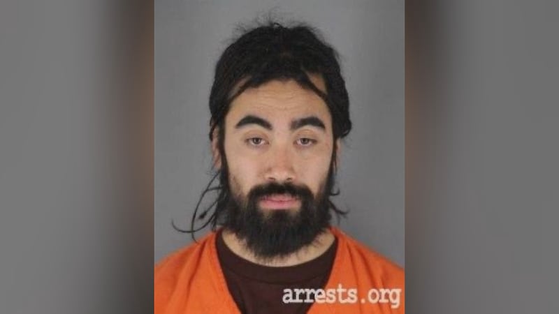 Braxton Rabago, 33, has been charged with attempted murder after he allegedly attacked two men...