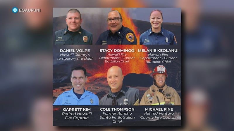 Four finalists are current or former Hawaii Fire Department employees: Stacy Domingo, Garrett...