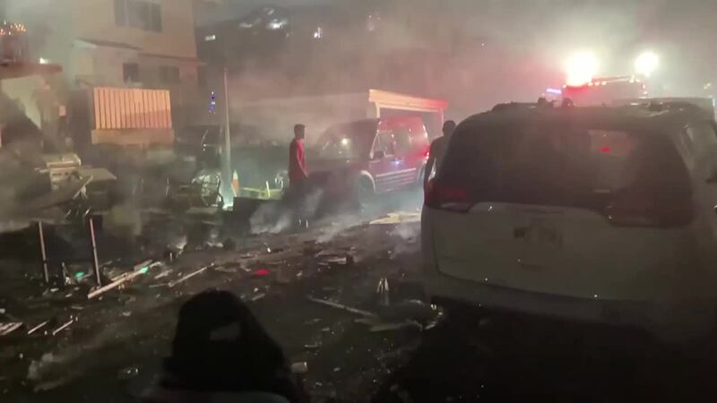 Aliamanu fireworks explosion