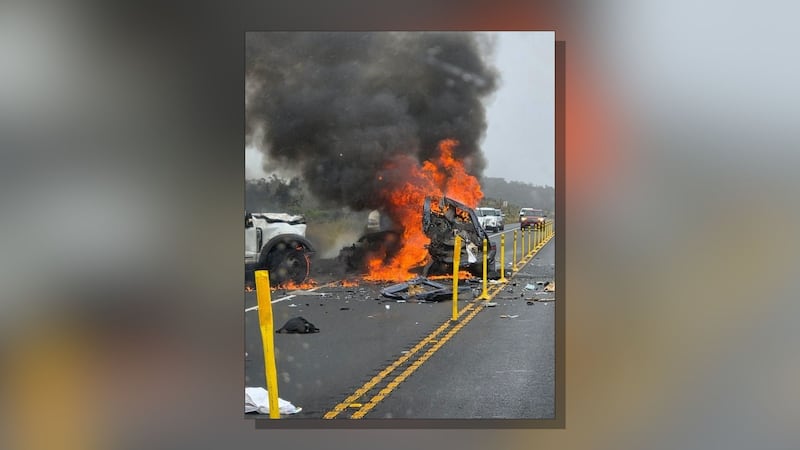 The Hawaiʻi Police Department said the crash involved three people — one person was killed and...