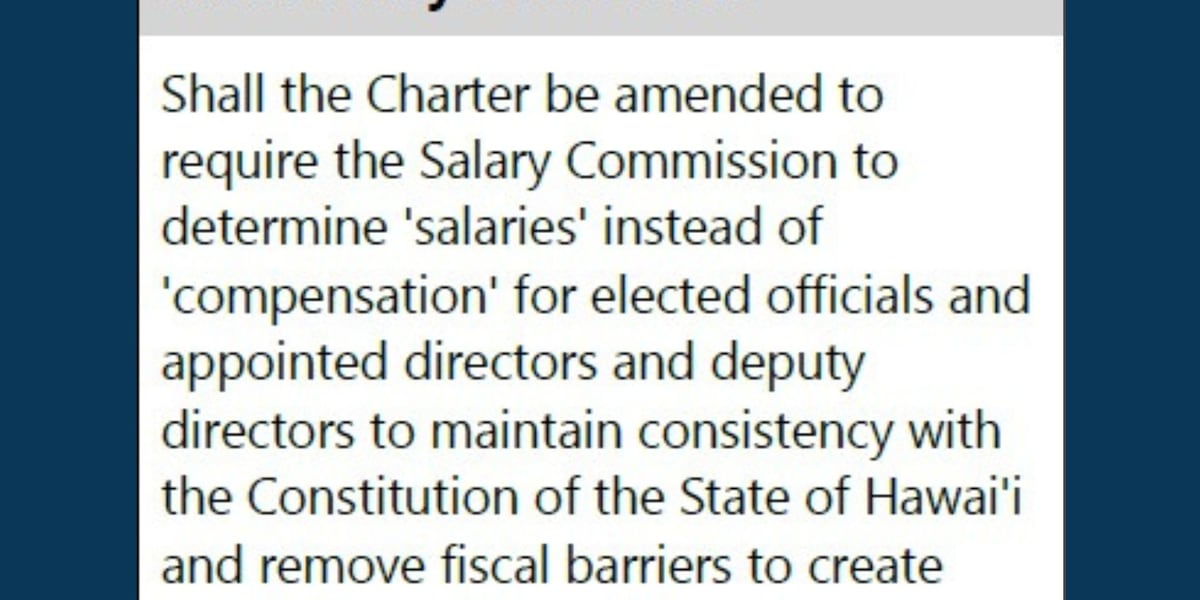 On Your Ballot: Maui County Charter amendments explained On Your Ballot: Maui County Charter amendments explained