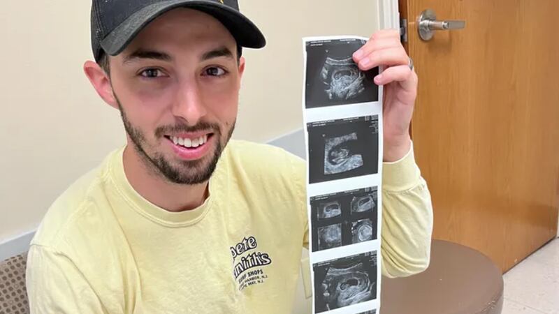 The widow of late hockey player Matthew Gaudreau revealed she has given birth to their first...