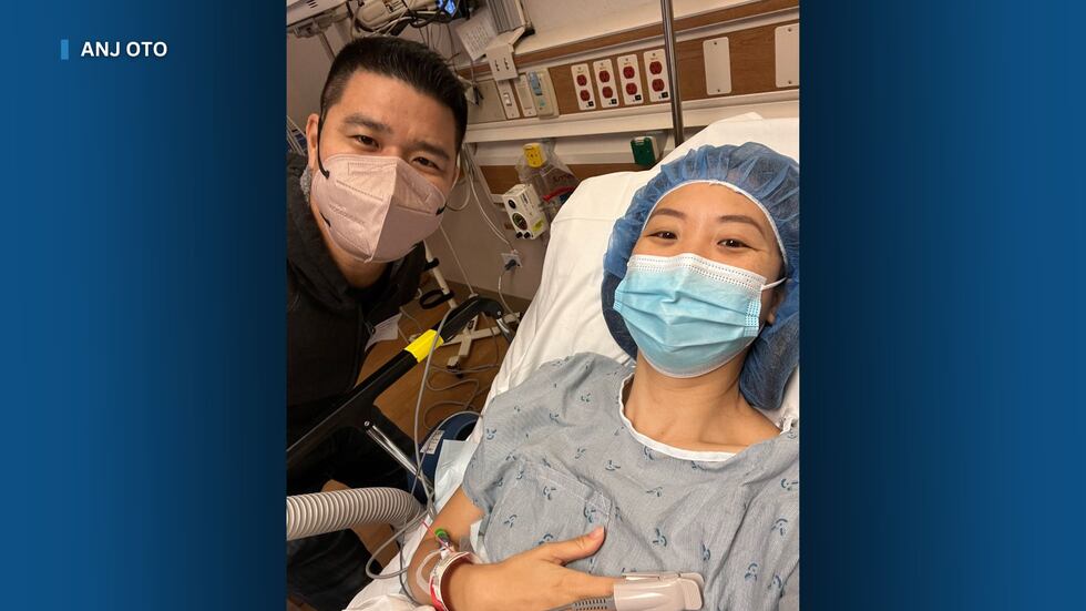 Anj Oto was diagnosed with an aggressive form of breast cancer at age 33.