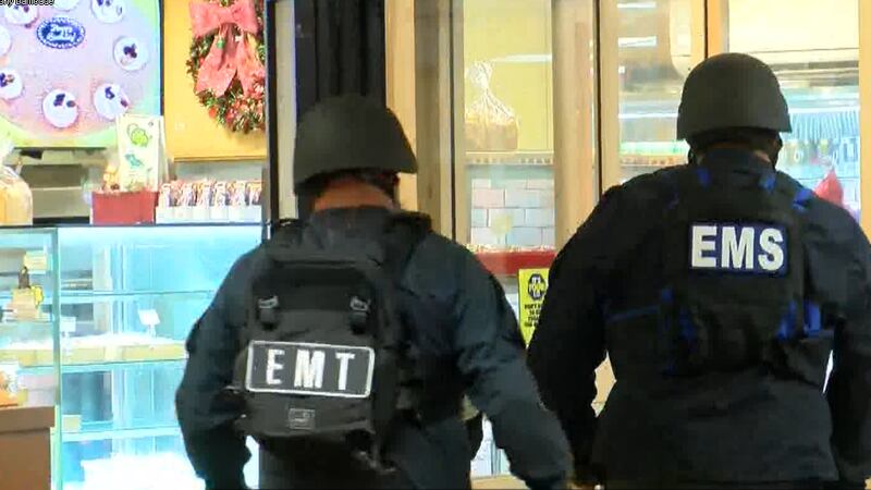 EMS crew members wore body armor at Don Quijote standoff.