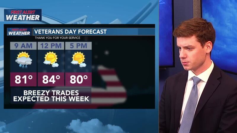 HNN First Alert Sunday Evening Forecast 11/10/24