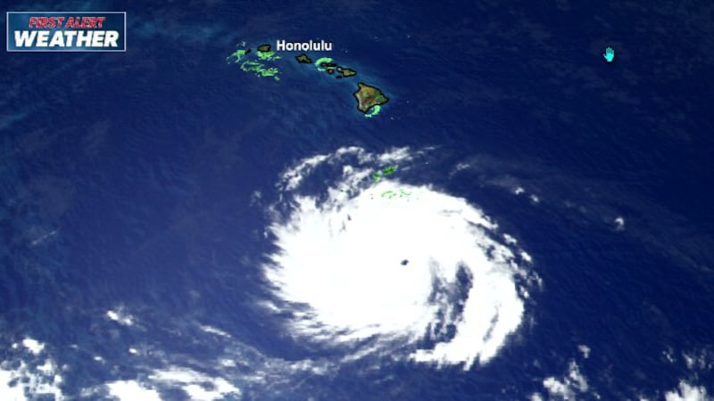 Winds are sustained and 160mph and will get stronger tonight. Lowell's moving west and...