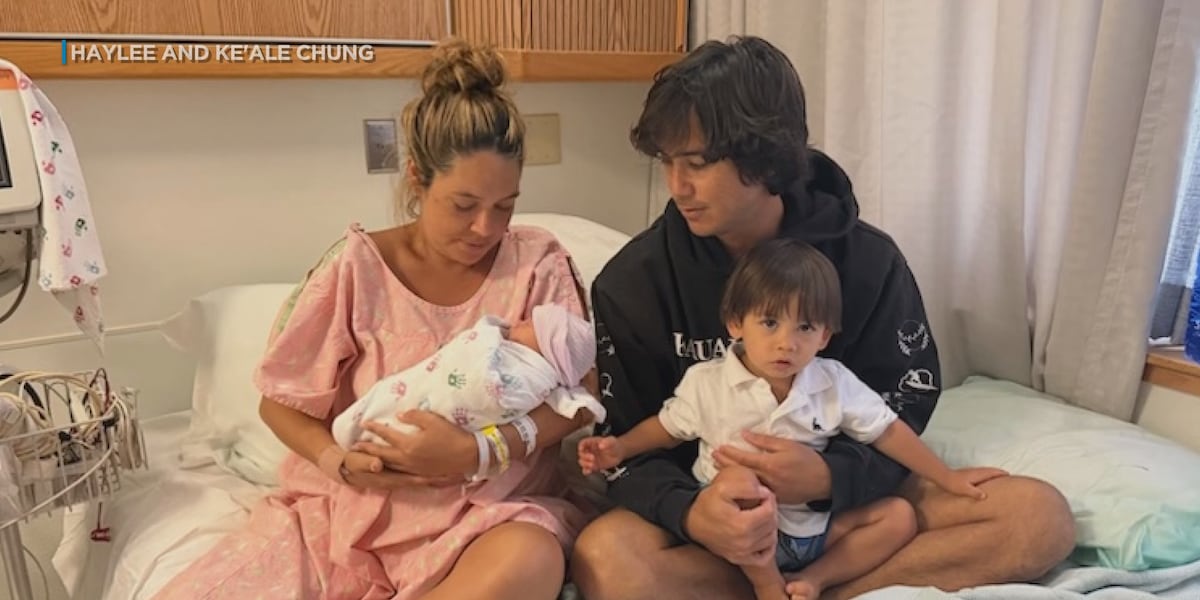 Coverage image for: Kauai couple brings newborn home amid Hurricane Lowell recovery