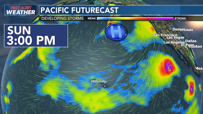 Keeping an eye on the tropics for hurricane swells into next week