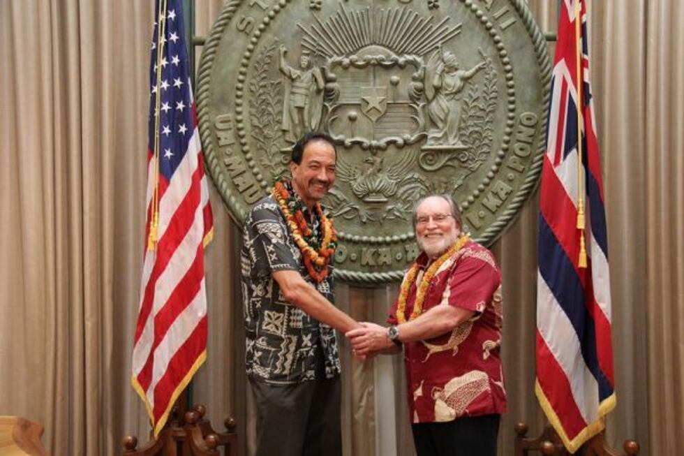 Gov. Neil Abercrombie announced Colin Kippen as the state's next homelessness coordinator