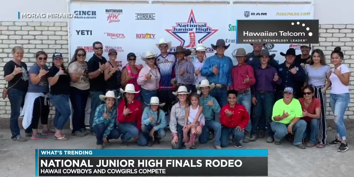 Student Rodeo What’s Trending: High school students represent Hawaii in national ...