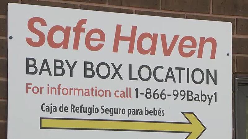 Safe Haven baby boxes were installed at the Lebanon Fire Department and the Union Township...
