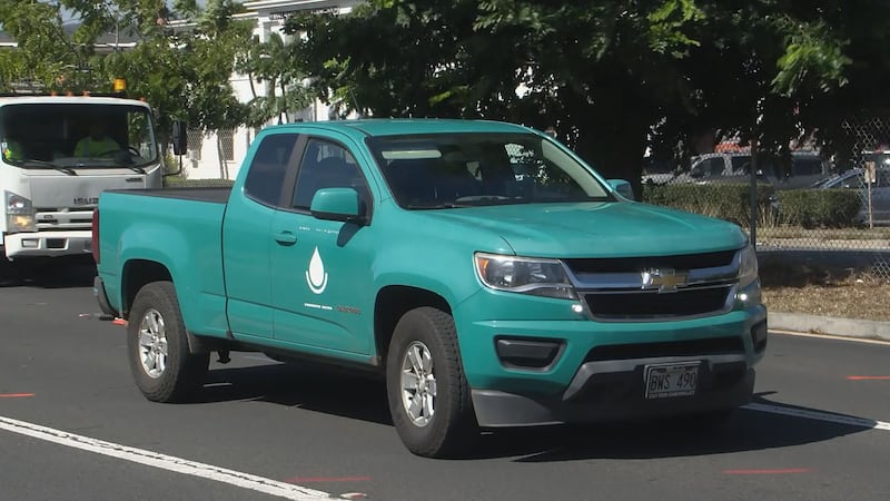 Board of Water Supply truck.