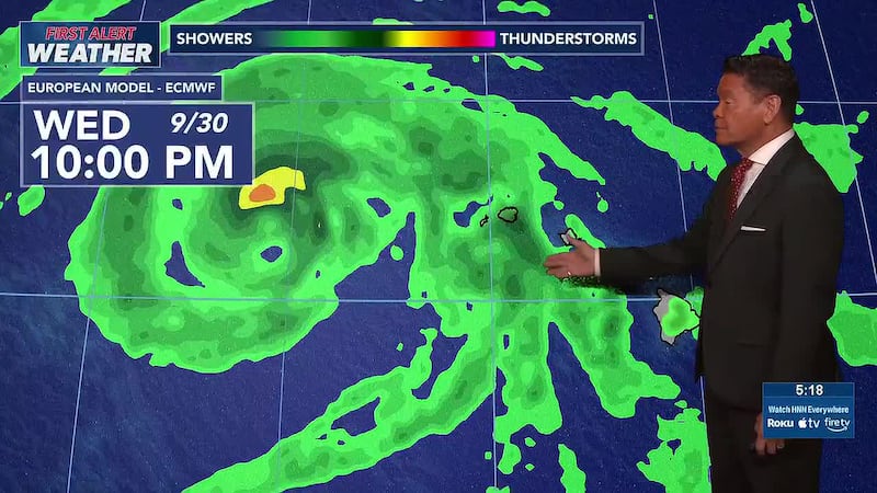 Lighter winds are expected as Hurricane Nolo pulls away from the main Hawaiian islands.