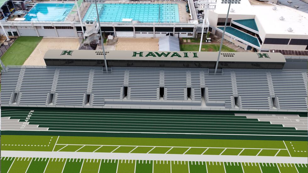 The University of Hawaii Athletics Department released the first renderings of the modified...
