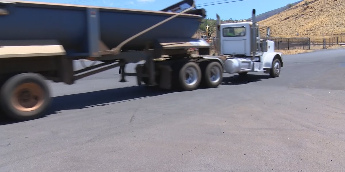 Lahaina wildfire debris transfer trucks use alternative routes