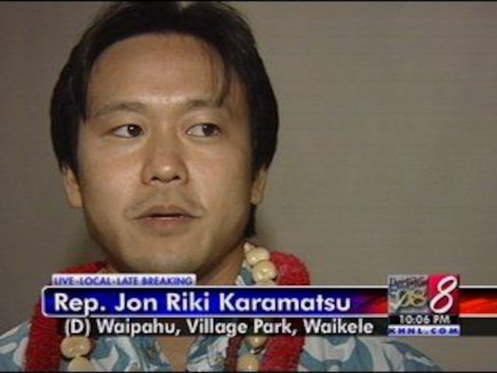 Rep. Jon Riki Karamatsu