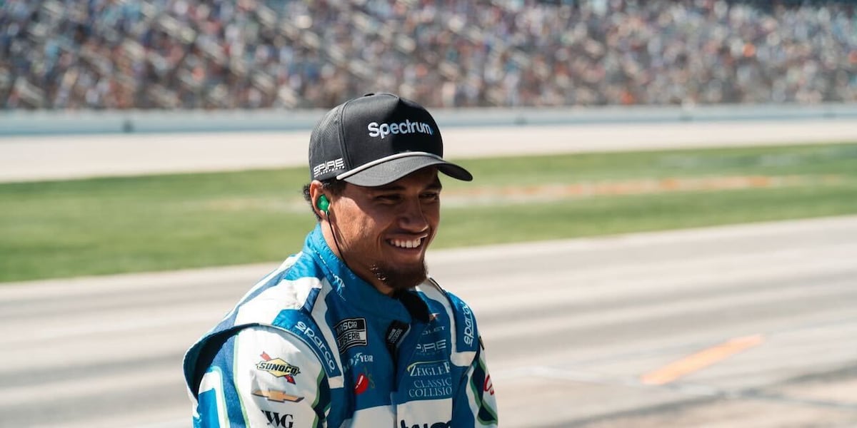 From football to NASCAR: Former Punahou standout Gilman gains traction on pit road
