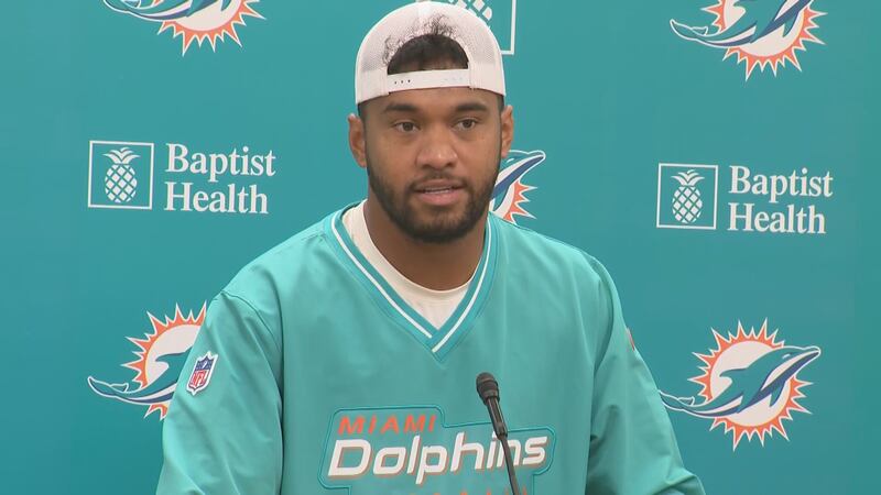 Miami Dolphin’s quarterback Tua Tagovailoa met with local media on Tuesday and spoke at length...