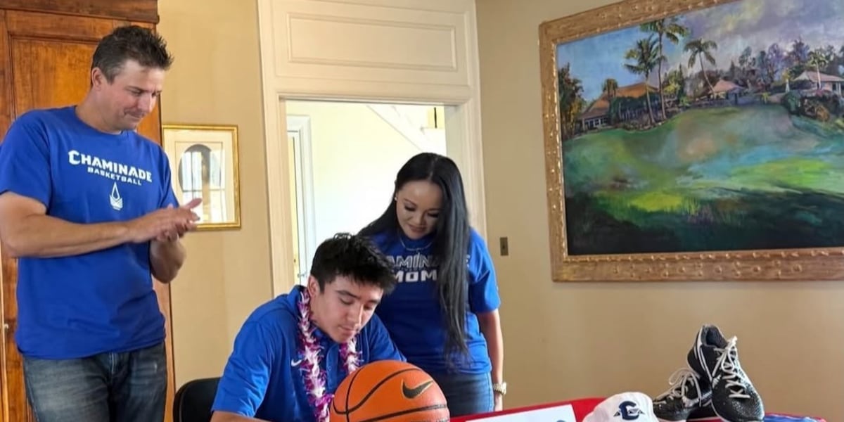 ‘I grew up on that court': Seabury's Peterson signs with Chaminade