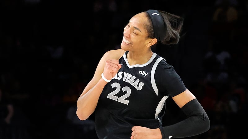 A'ja Wilson reaches 1,000 points, becoming first WNBA player to do it in a season